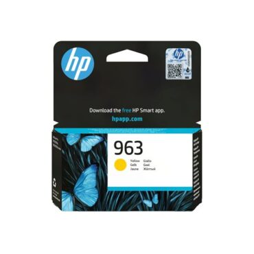 HP 963 Yellow Original Ink Cartridge, 3JA25AE#BGX