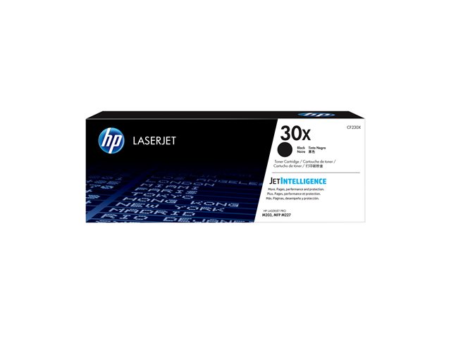 HP 30X LaserJet Black Toner, CF230X