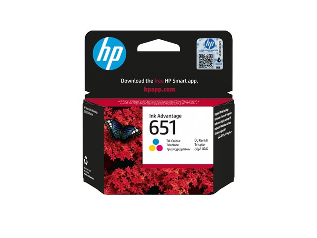 HP 651 Ink Cartridge Tri-color, C2P11AE#BHK