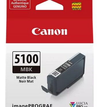 Canon tinta PFI-5100MBK, mat crna