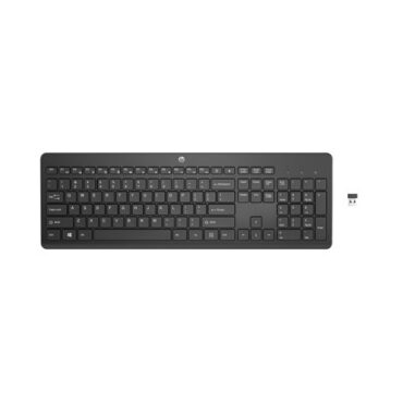 HP 230 BLK Wireless Keyboard, 3L1E7AA#BED