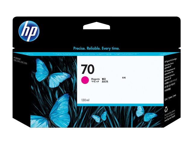 HP 70 ink magenta 130 ml Vivera, C9453A