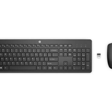 HP 235 Wireless Mouse and Keyboard Combo, 1Y4D0UT#BED
