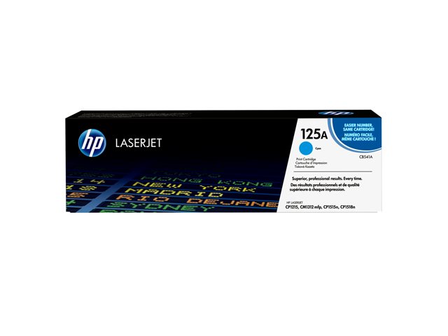 HP Toner CB541A Cyan HV, CB541A