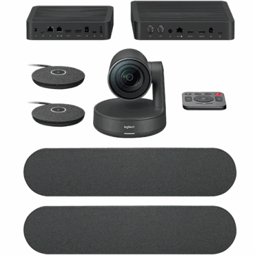 Logitech Rally Plus, kamera + zvučnici + mikrofoni