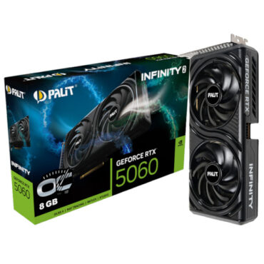 Palit GF RTX5060 Dual Infinity 2 OC, 8GB GDDR7