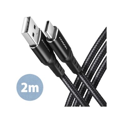 CC USB CM 2.0 <> USB CM, 2,0 m, Crna, HQ, BUCM-CM20AB