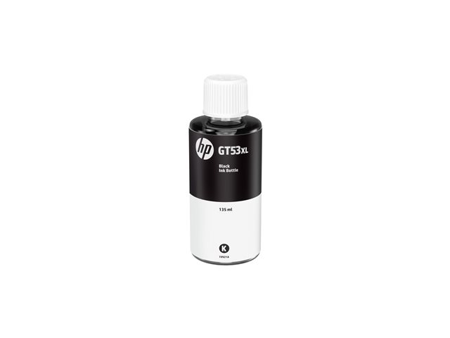 HP GT53 135ml Black Original Ink Bottle, 1VV21AE