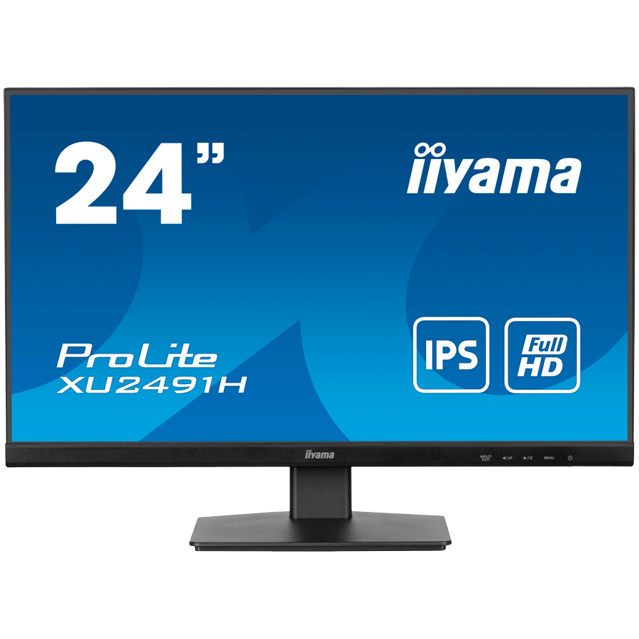 Monitor Iiyama LED XU2491H-B1 23.8″ IPS 1920 x 1080 100Hz 300 cd/m 1300:1 0.5ms HDMI DP Titl 3y, XU2491H-B1