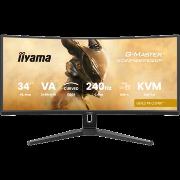 Monitor 34" UW VA-panel, GCB3486WQSCP-B1