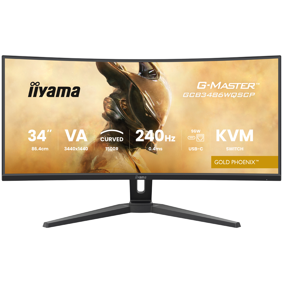 Monitor 34" UW VA-panel, GCB3486WQSCP-B1
