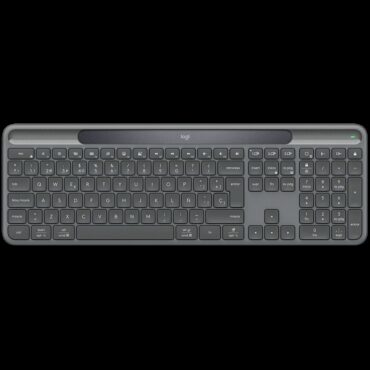 Logitech Slim Solar+ for Business - GRAPHITE - US INT'L - 2.4GHZ/BT - INTNL-973 - UNIV, 920-013779