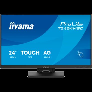 Monitor Iiyama Touch T2454MSC-B3AG 24" InCell PCAP 10pt touchscreen featuring IPS panel technology, T2454MSC-B3AG
