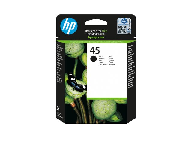 HP 45 ink black large, 51645AE
