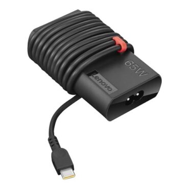 Lenovo ThinkPad Slim 65W AC Adapter, 4X20V24678