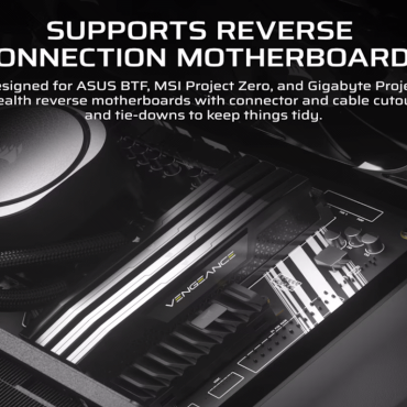 Kućište Corsair Frame 4000D RS BlackMid-Tower, 3x RS120 performance ventilatora