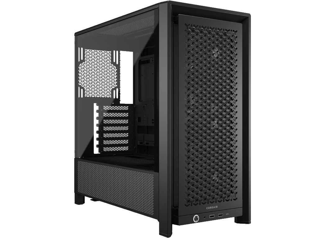 Kućište Corsair Frame 4000D RS BlackMid-Tower, 3x RS120 performance ventilatora - Slika 5
