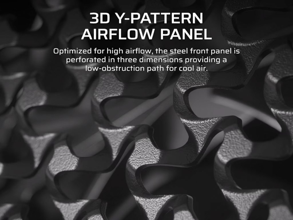 Kućište Corsair Frame 4000D RS BlackMid-Tower, 3x RS120 performance ventilatora - Slika 6