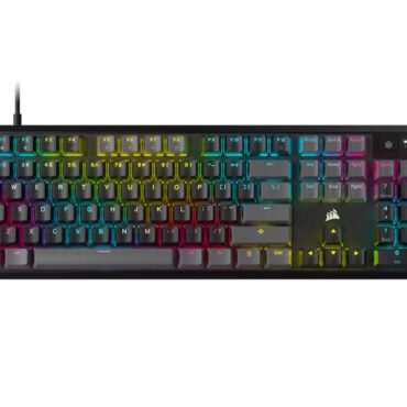 Tipkovnica Corsair K70 RGB Core SivaBacklit RGB LED, Corsair MLX Red, Black, Grey