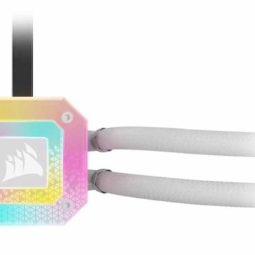 Vodeno Hlađenje Corsair iCUE H100i ELITEWhite, 240mm Radiator, Liquid CPU Cooler