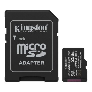Kingston 256GB micSDHC Canvas Select Plus G3