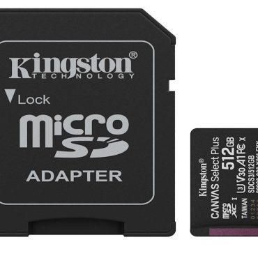 Kingston 512GB micSDHC Canvas Select Plus G3