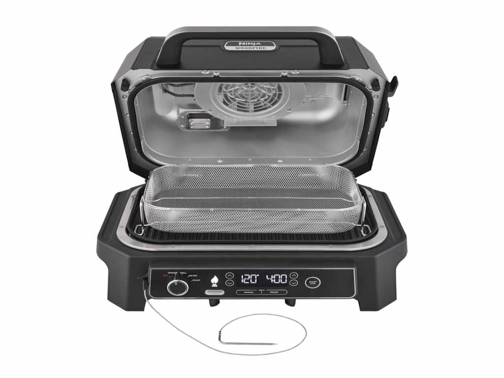 Ninja vanjski grill OG850EU Woodfire Grill 4u1 - Slika 5