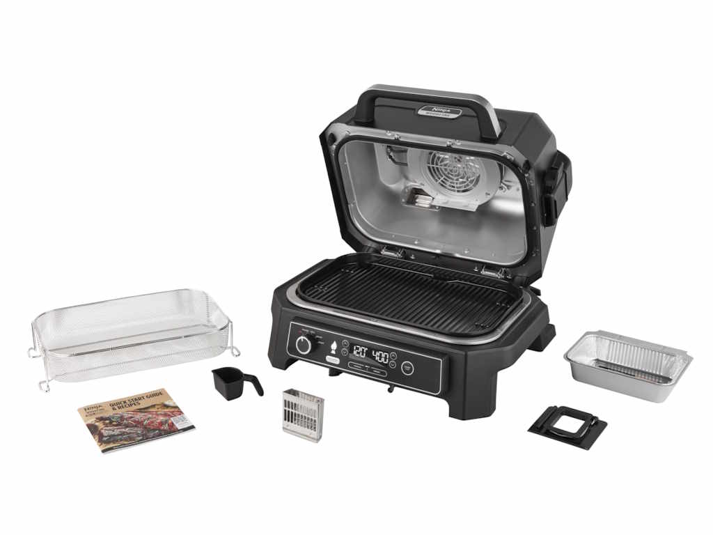 Ninja vanjski grill OG850EU Woodfire Grill 4u1 - Slika 6