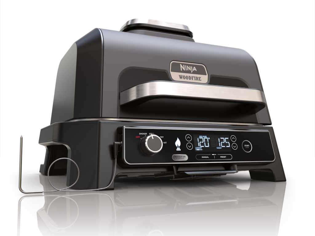 Ninja vanjski grill OG850EU Woodfire Grill 4u1 - Slika 10