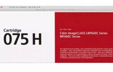 Canon toner CRG-075HM, crvena