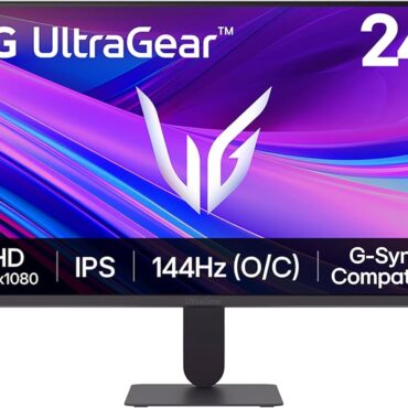 Monitor LG 24G411A 23,6", FHD, IPS, 144Hz, G-sync, HDMI,