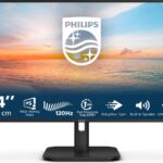Monitor Philips 23,8" 24E1N1200A, VGA, HDMI, DP, 120Hz, zv