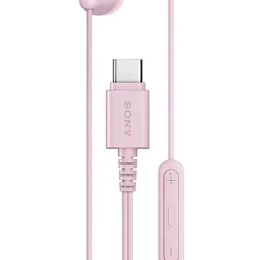 Sony IER-EX15C, USB-C slušalice, roza