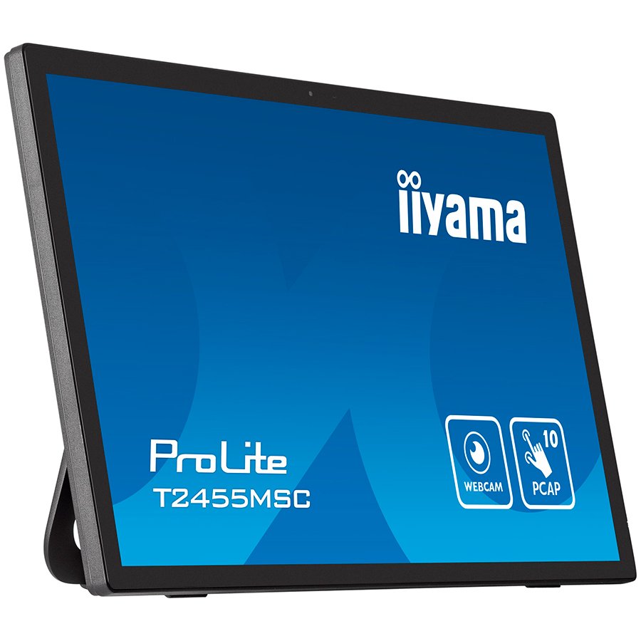 Monitor Iiyama LED T2455MSC-B1 24” multi-touch IPS 1920x1080 16:9 400cd 1000:1 5ms projective capacitive touch HDMI DP USB, T2455MSC-B1 - Slika 2