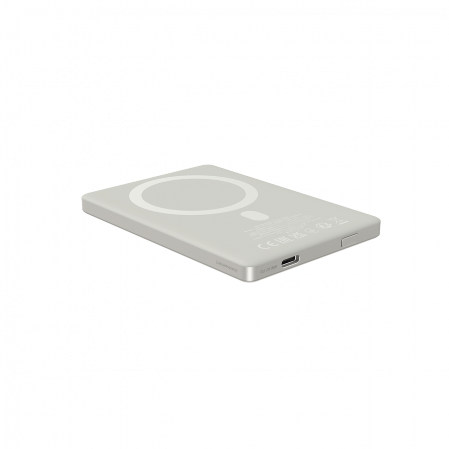 Canyon magnetic power bank OnPower 500 PD20W 5000mAh Aluminium Star Grey, CNS-CPB500G