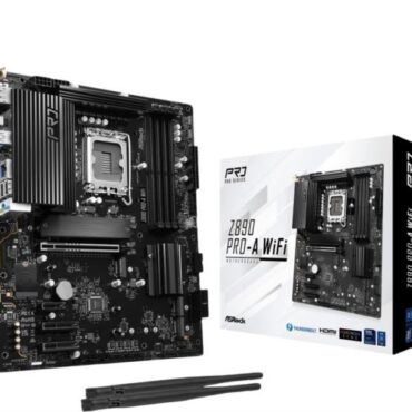 Asrock Intel LGA1851 Z890 PRO-A WIFI