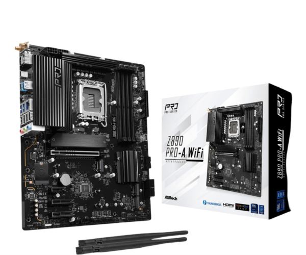 Asrock Intel LGA1851 Z890 PRO-A WIFI