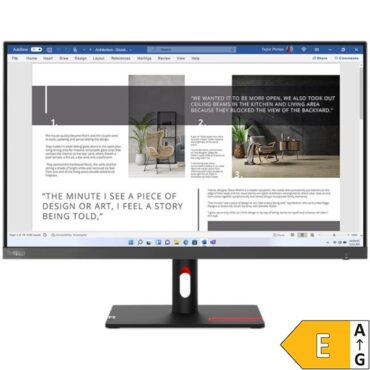 Monitor Lenovo ThinkVision S27i-30 27" / WLED / IPS / 100Hz / 4ms (black)
