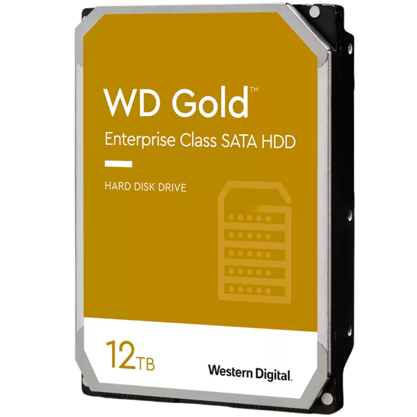 WD Gold WD122KRYZ 12TB, 3,5", 512MB 7200rpm