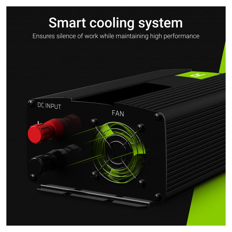 Green Cell strujni inverter 12V na 230V, 1000W/2000W Pure Sine Wave (INV09) - Slika 14