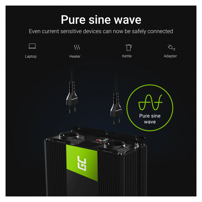 Green Cell strujni inverter 12V na 230V, 2000W/4000W Full sine Wave (INV11) - Slika 12