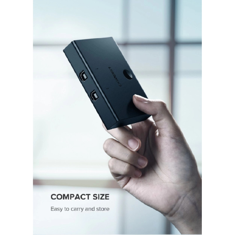 UGREEN Data Switch USB 2.0, 4 ulaza/1 izlaz, crni - Slika 35