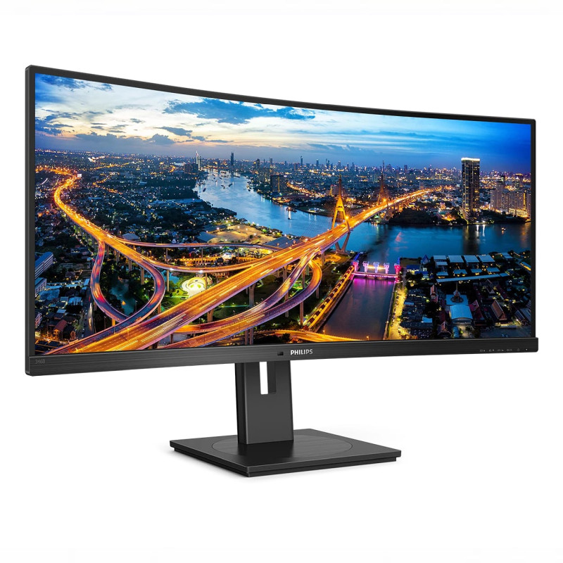 Philips 34" 346B1C/00 WQHD (3440×1440) zakrivljeni VA, 100Hz, 21:9, 5ms, 300cd/m2, 3000:1, HDMI/DP, 4×USB-A, 1xUSB-C, MultiView, zvučnici, crni - Slika 13