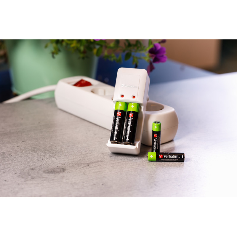 Verbatim AAA-LR03 Micro punjiva baterija NiMH,950mAh (4 komada) - Slika 6