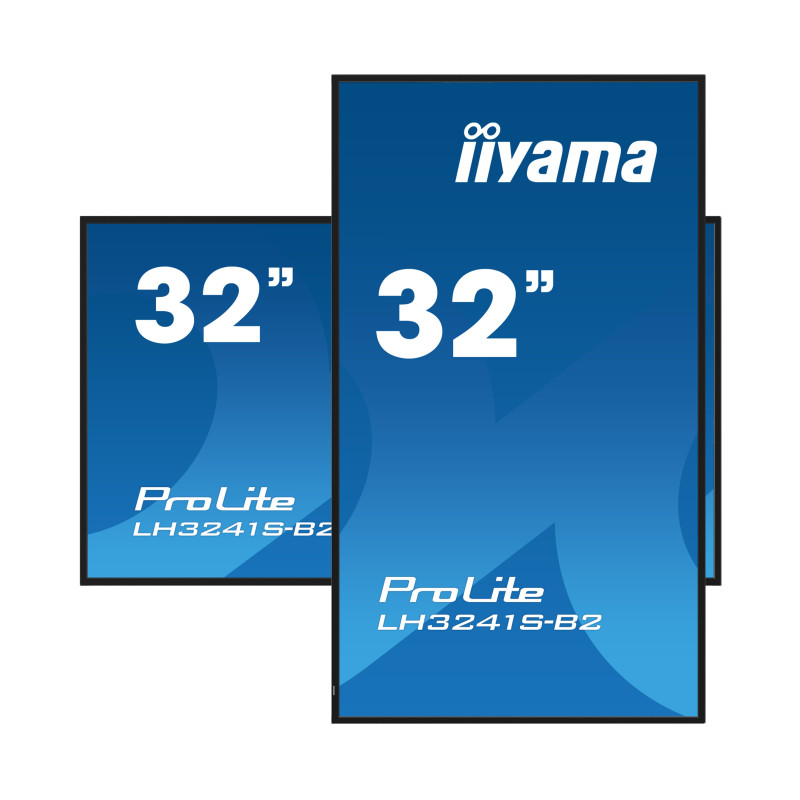 Iiyama 32" LH3241S-B2 FHD (1920x1080) IPS Signage, 16:9, 8ms, 350 cd/m2, 1200:1, VGA/HDMI, 1xUSB-A, zvučnici, crni - Slika 16