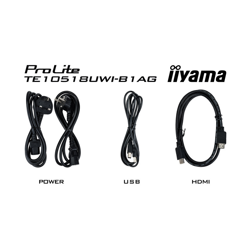 Iiyama 105" TE10518UWI-B1AG Touchscreen 5K UHD (5120x2160) VA, 21:9, 6,5ms, 450 cd/m2, 4000:1, 4xHDMI, 1xDP, 2xUSB-C, 1xRS-232, 2xRJ45, 8xUSB, zvučnici, crni - Slika 24