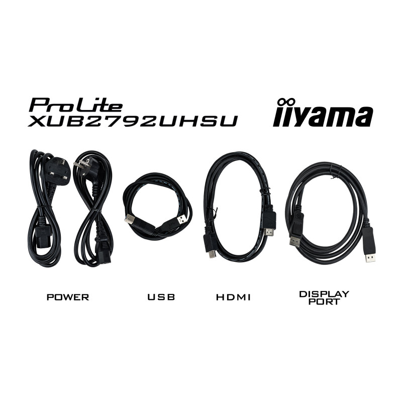 Iiyama 27" XUB2792UHSU-B6 4K UHD (3840×2160) IPS, Pivot, 16:9, 4ms, 350cd/m2, 1300:1, HDMI/DP, 3×USB-A, USB-C PD, zvučnici, crni - Slika 16