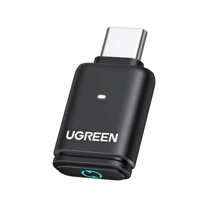 UGREEN Bežični Audio transmiter, BT 5.3, crni