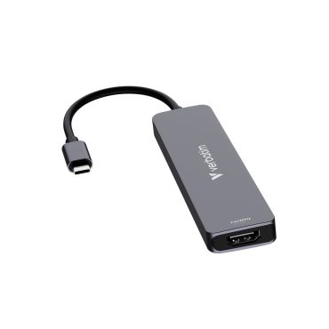 Verbatim USB-C Essentials Multiport Hub 7 priključaka: HDMI, USB-C, USB-C 3.2 Gen 1, 2 x USB-A 3.2 Gen 1, SD i microSD