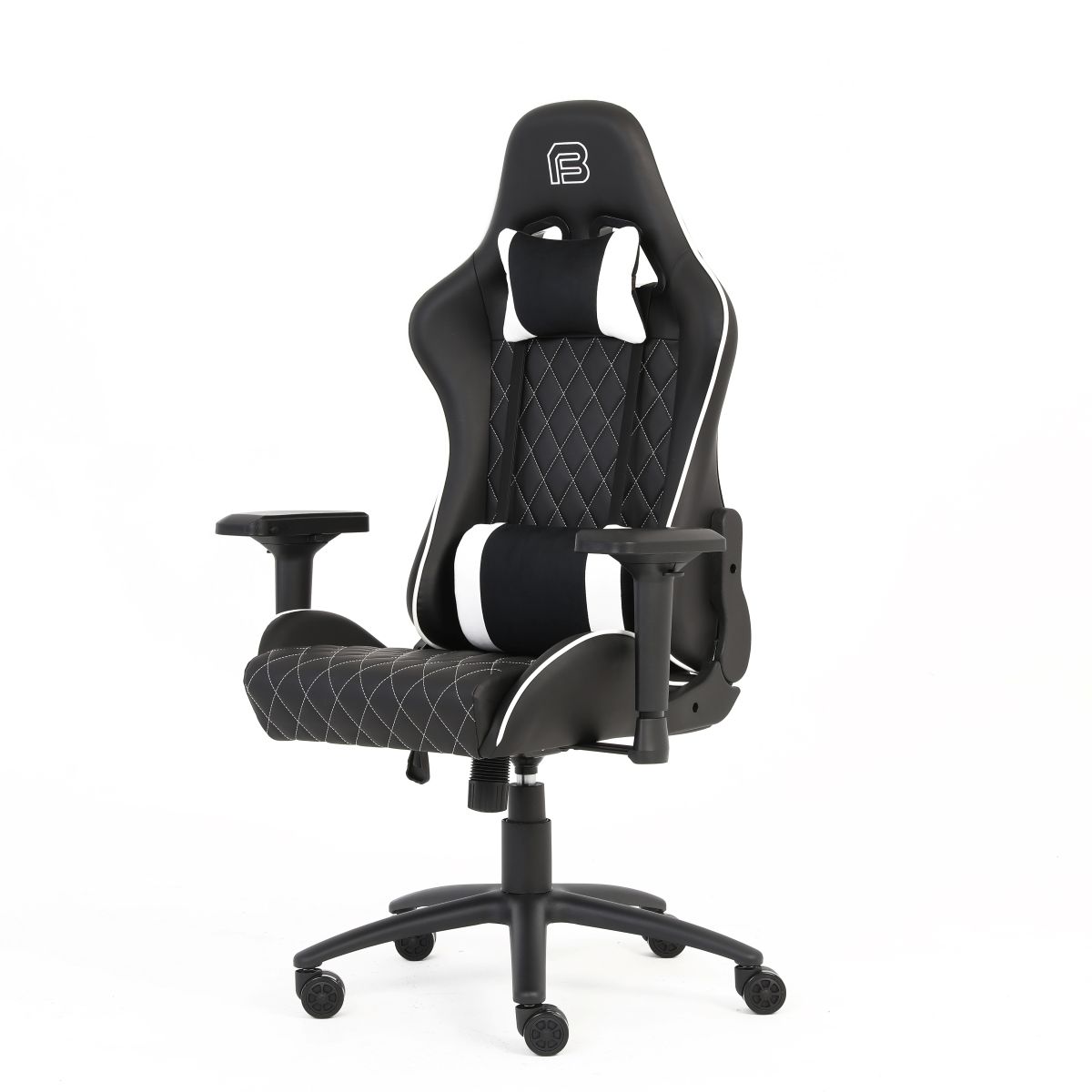 Bit Force Geronimo L-4D igraća stolica crno/bijela - Slika 2